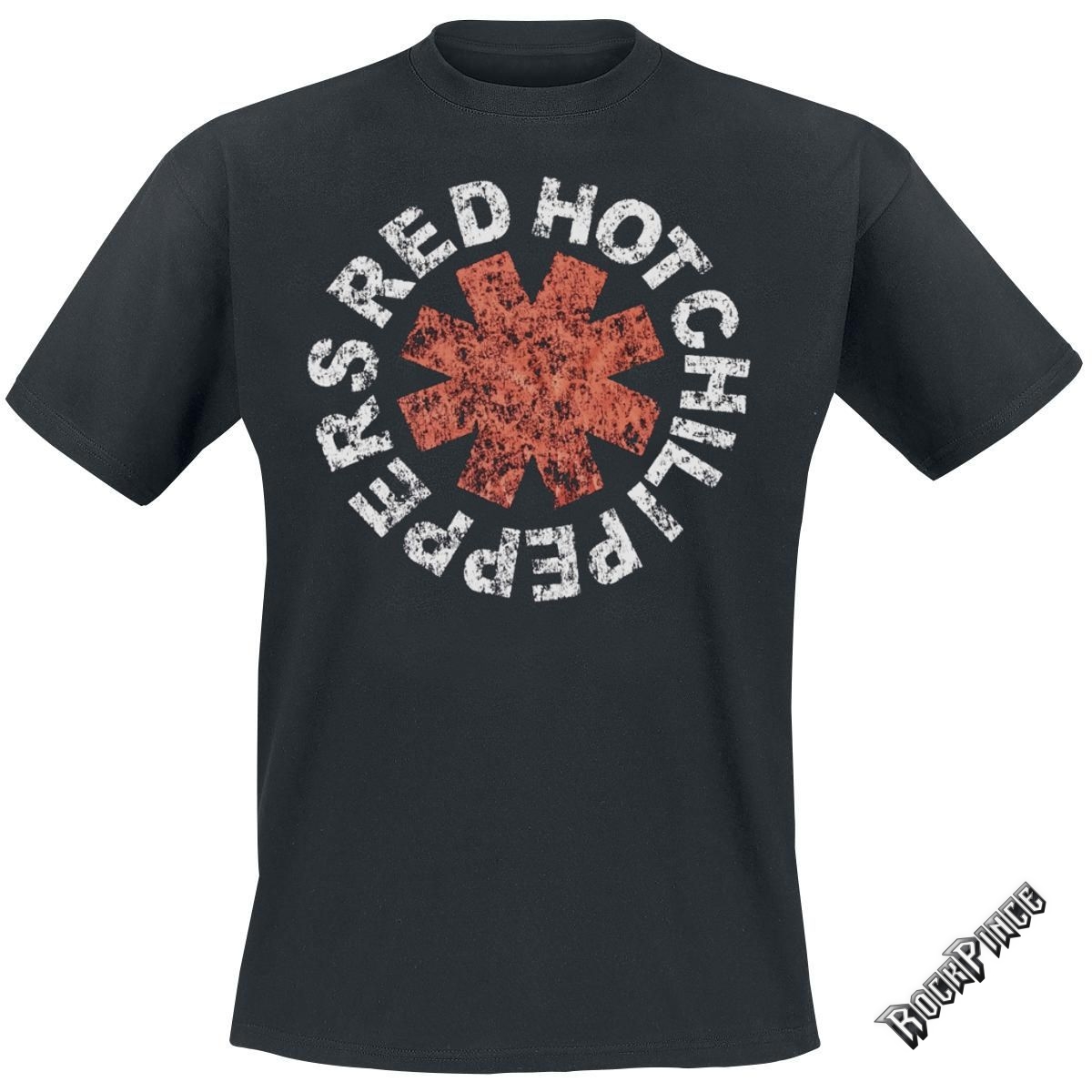 Red Hot Chili Peppers - Distressed Asterisk - UNISEX PÓLÓ