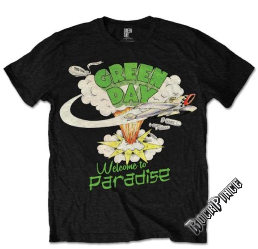 GREEN DAY - WELCOME TO PARADISE - unisex póló - GDTS11MB
