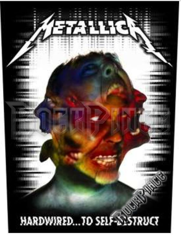 Metallica - HARDWIRED TO SELF DESTRUCT - hátfelvarró - BP1037