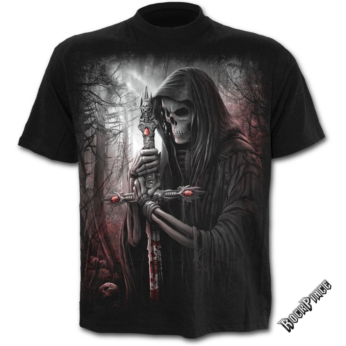 SOUL SEARCHER - T-Shirt Black - D050M101