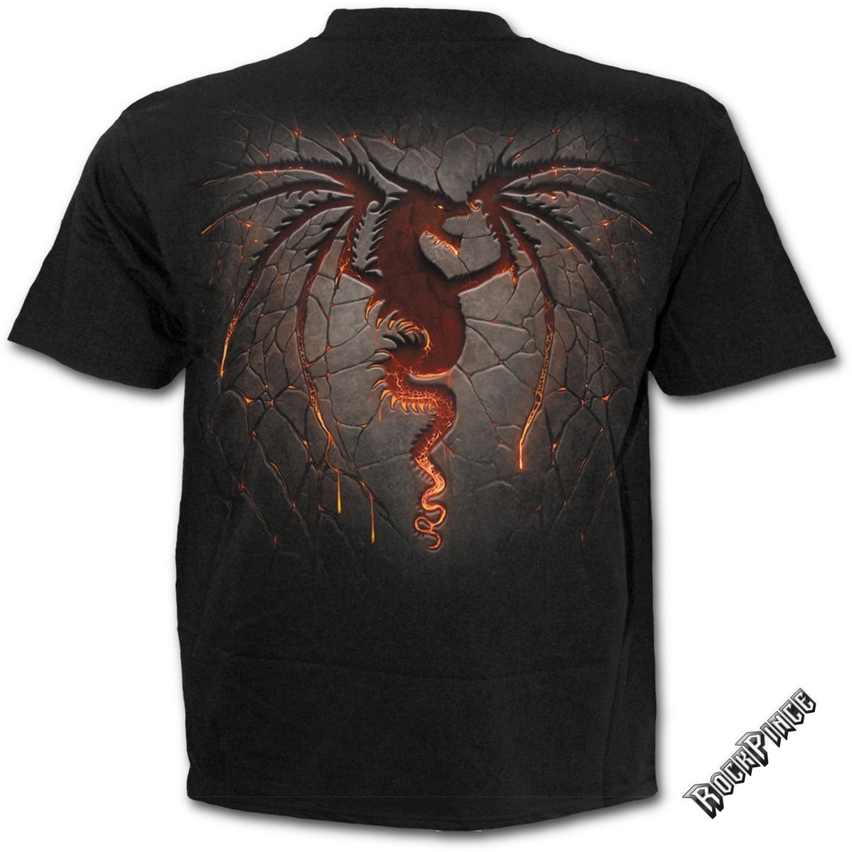 DRAGON FURNACE - T-Shirt Black - L016M101