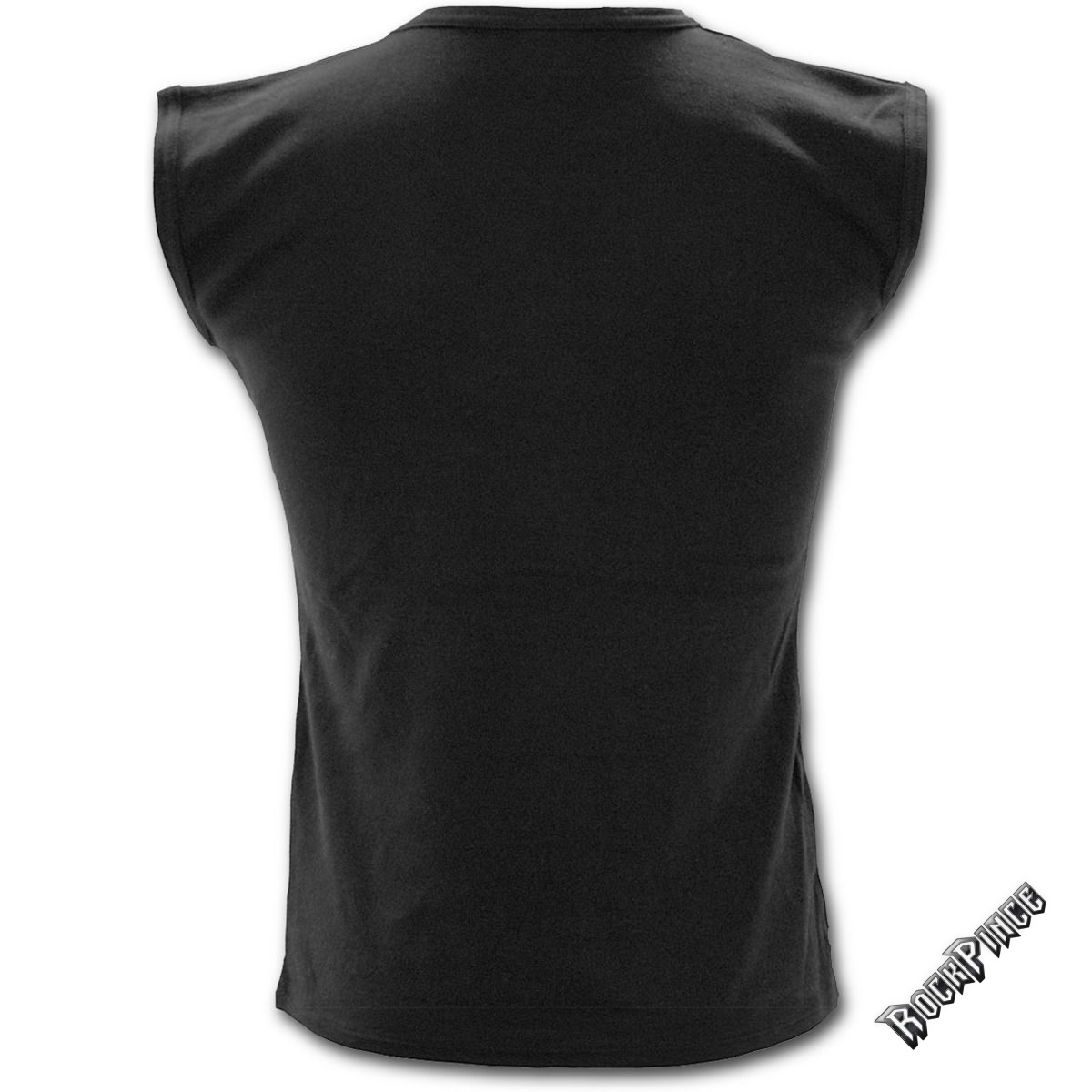GAME OVER - Sleeveless T-Shirt Black (Plain) - T026M001