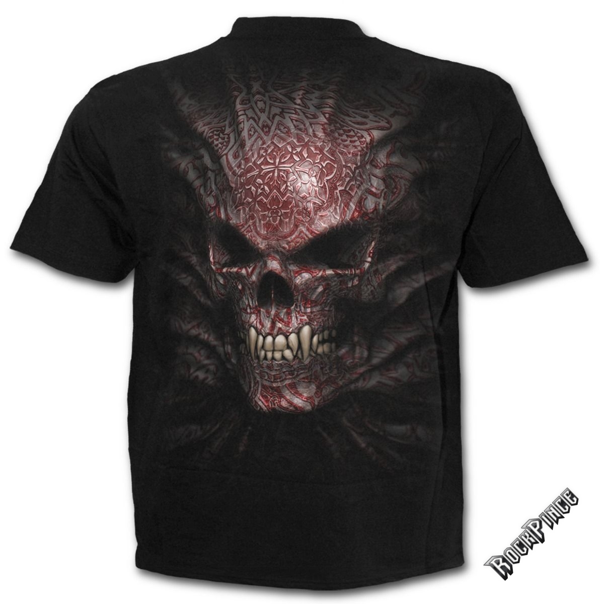 GOTH SKULL - T-Shirt Black - T069M101