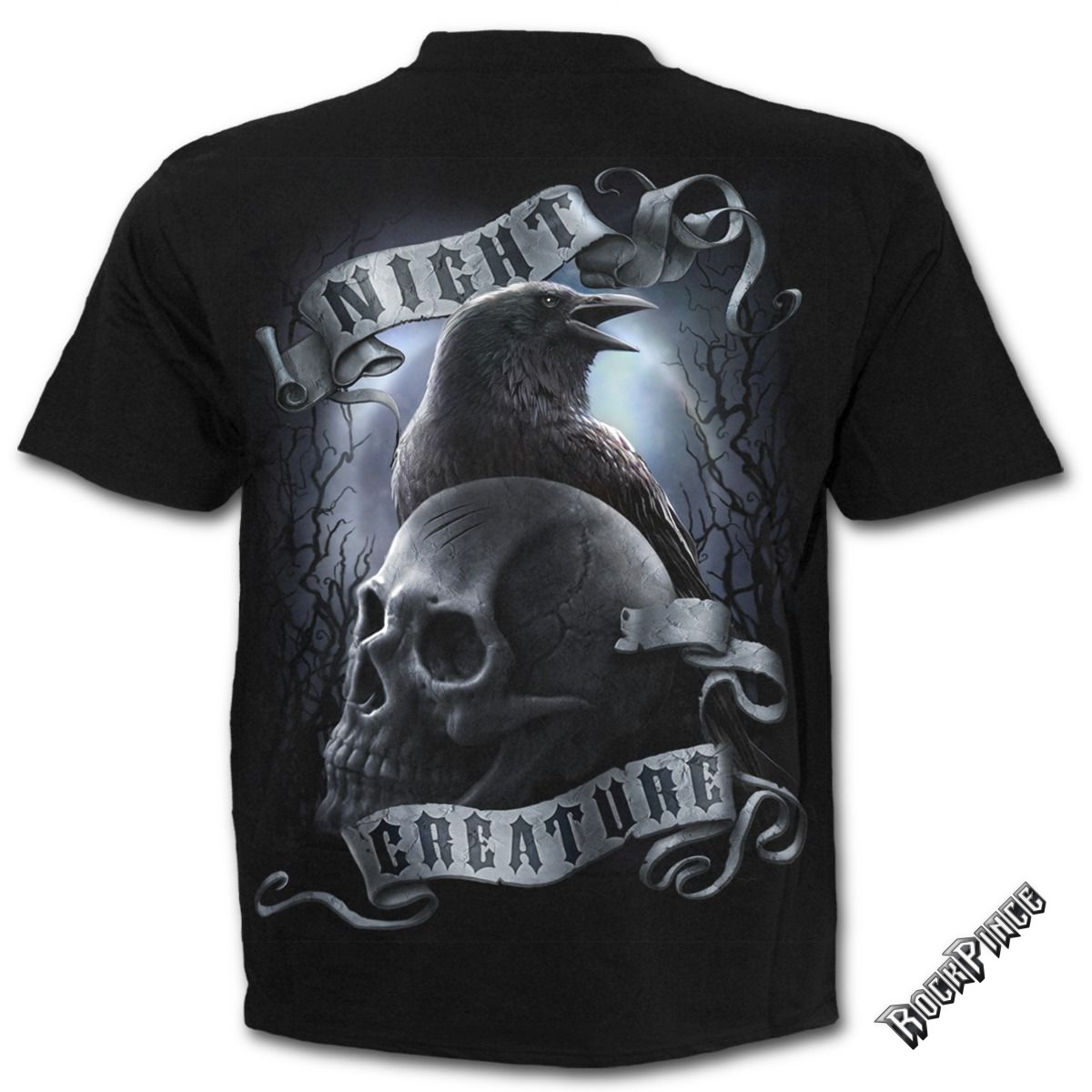 NIGHT CREATURE - T-Shirt Black - T116M101
