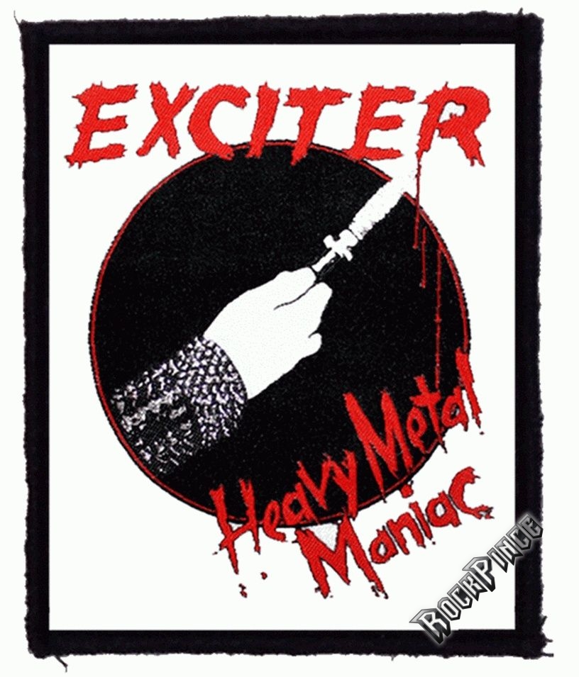 EXCITER - Heavy Metal Maniac (79x95) - kisfelvarró HKF-0576