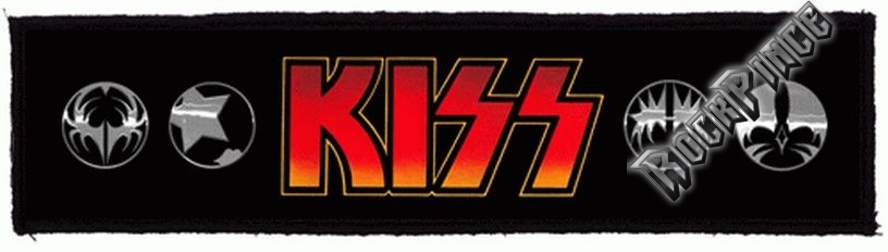 KISS - Logo (Superstrip) - kisfelvarró HKF-0584