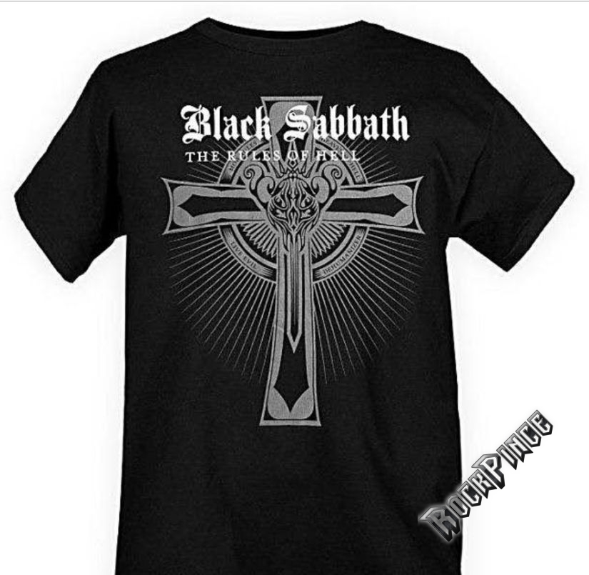 BLACK SABBATH - The Rules Of Hell - UNISEX PÓLÓ