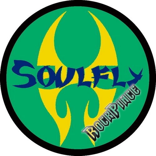 SOULFLY - Logo Circle (95x95) - kisfelvarró HKF-0613