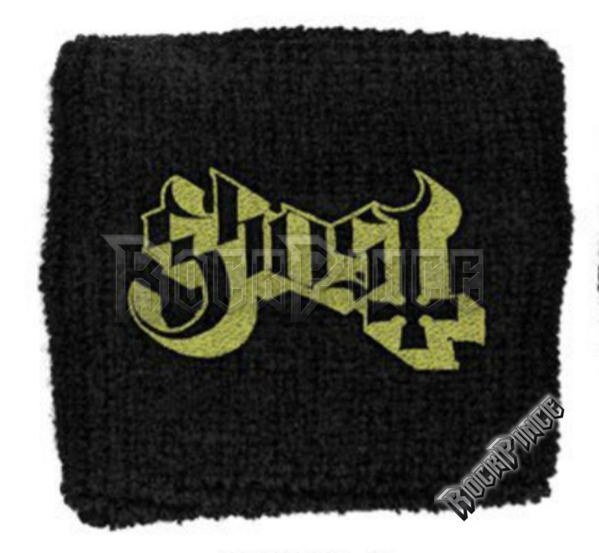 GHOST - Logo - frottír csuklószorító - WB216