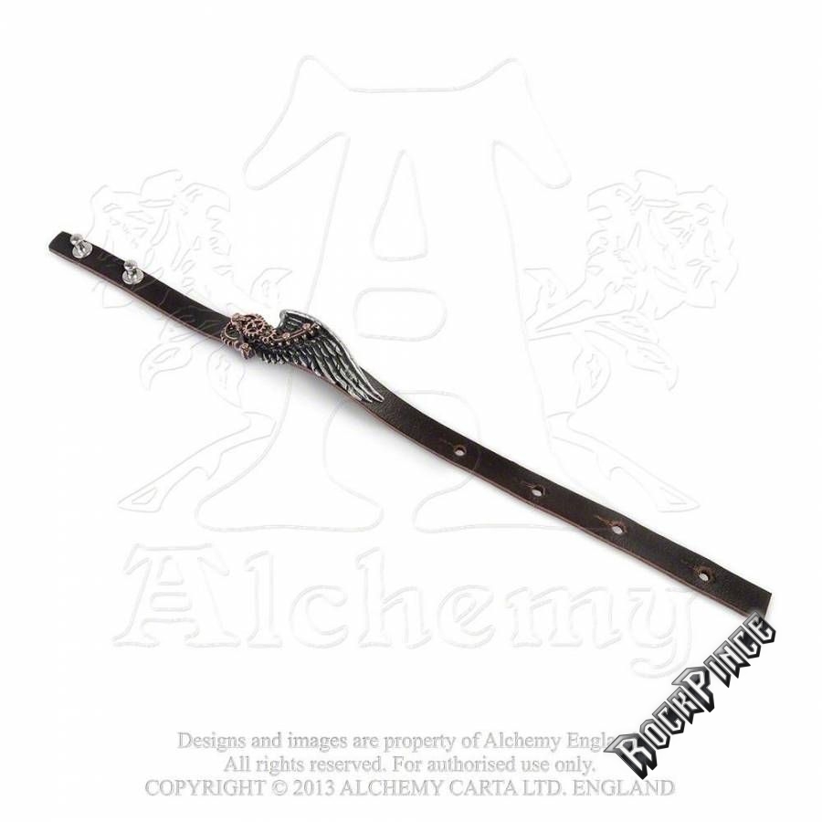 Alchemy - The Black Baron Technician's Wingstrap - bőr karkötő A100
