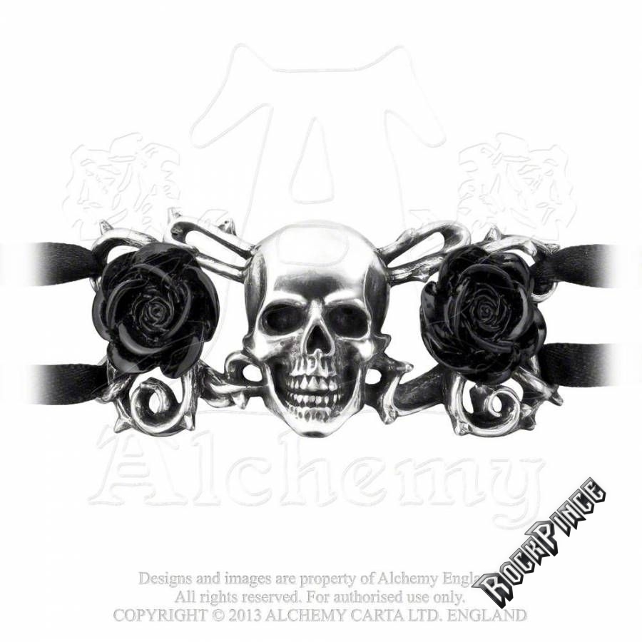Alchemy - Skull & Briar Rose - karkötő A96