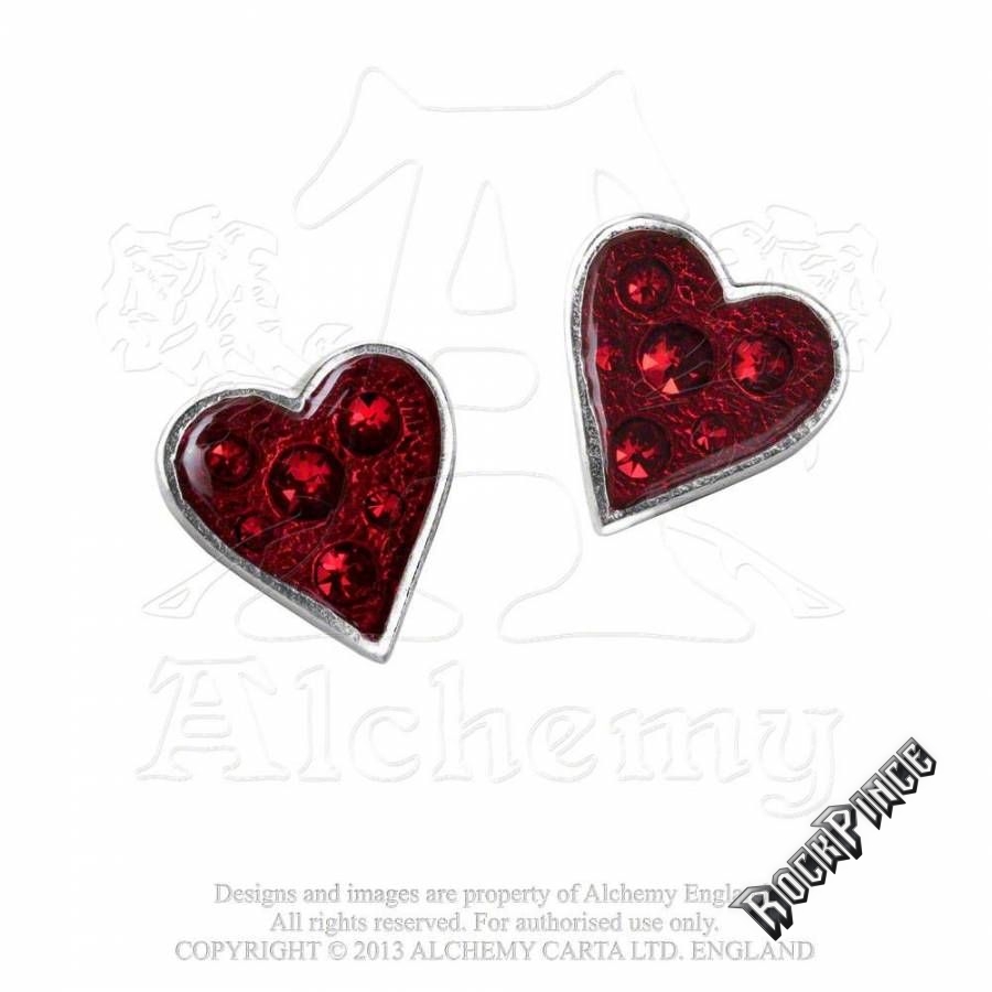 Alchemy - Heart's Blood Studs - fülbevaló E332