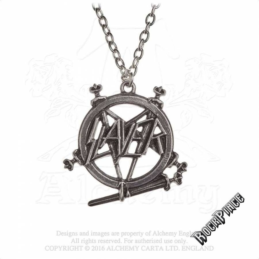 Slayer: Pentagram Logo - nyaklánc - PP508