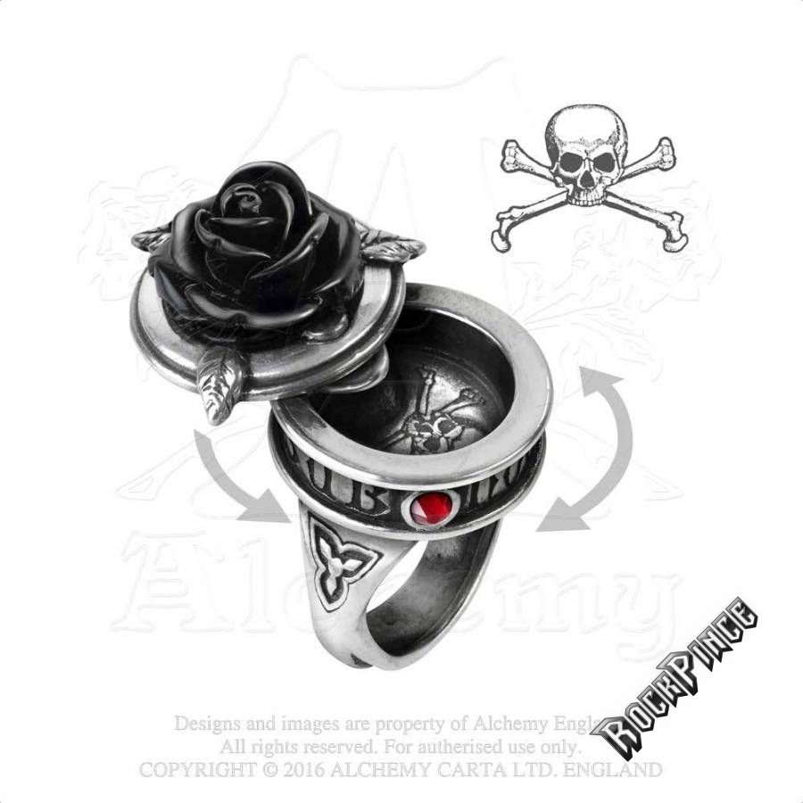 Alchemy - Sub Rosa Poison Ring - gyűrű R209