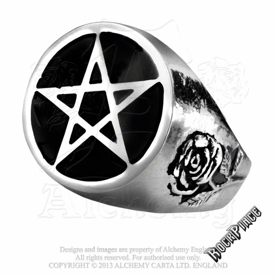 Alchemy - Roseus Pentagram - gyűrű R23