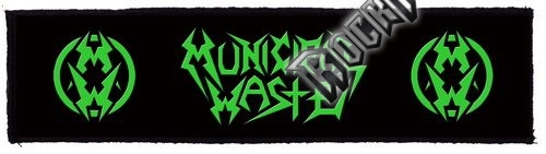 MUNICIPAL WASTE - Logo (Superstrip) - kisfelvarró HKF-0633