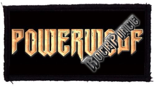 POWERWOLF - Logo (95x45) - kisfelvarró HKF-0637
