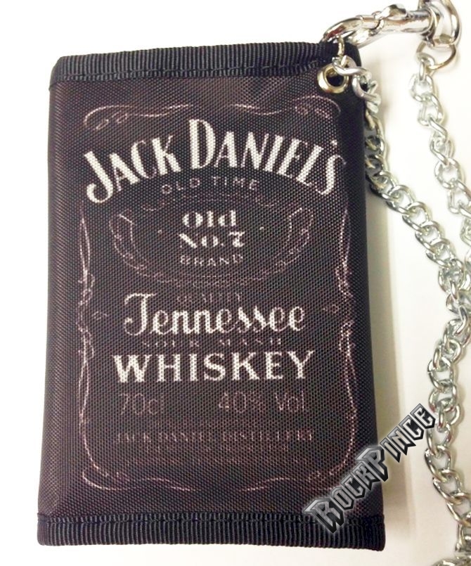 Jack Daniels - LOGO - pénztárca lánccal