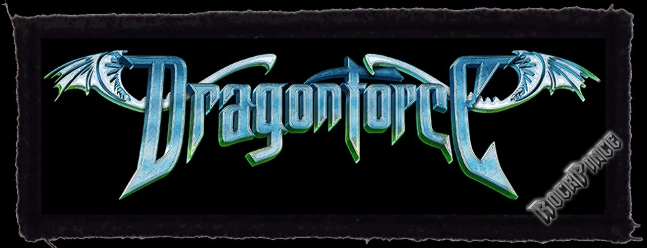 DRAGONFORCE - Logo (125x40) - kisfelvarró HKF-0644