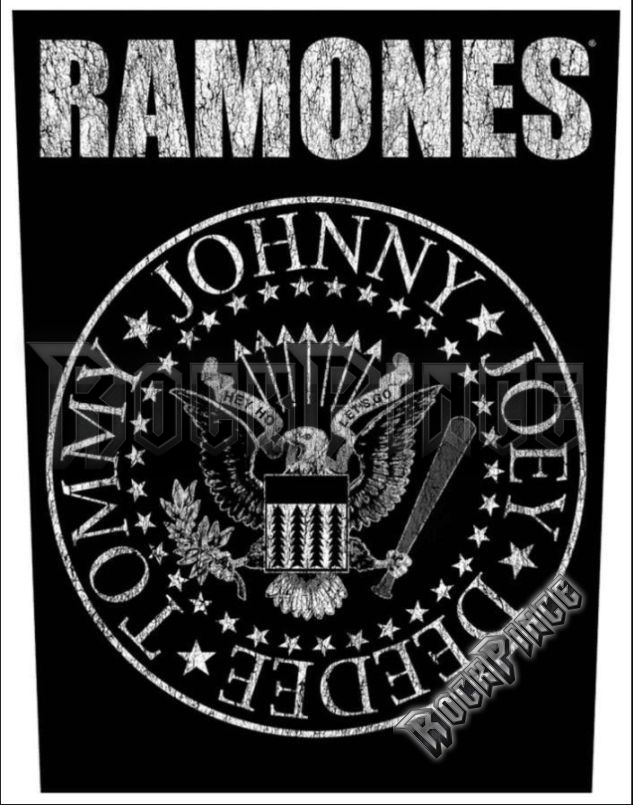 Ramones - Classic Seal - hátfelvarró - BP1055