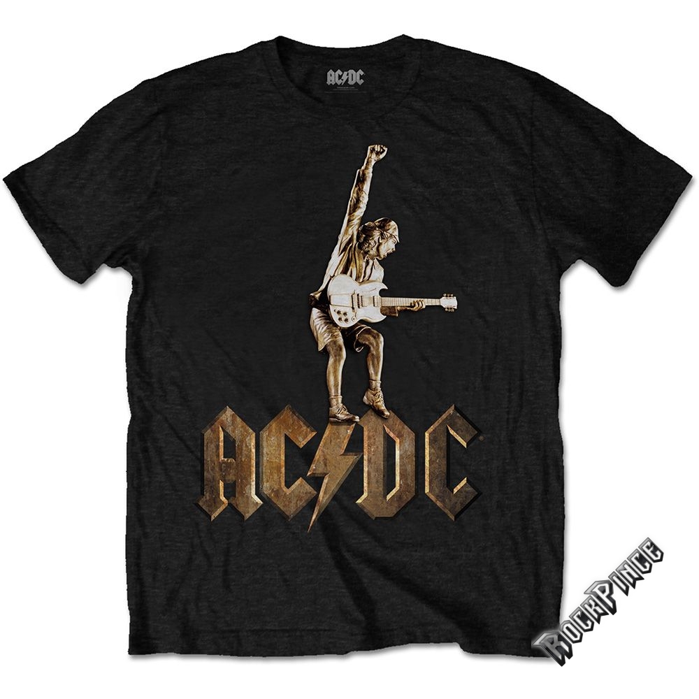 AC/DC - ANGUS STATUE - unisex póló - ACDCTS46MB