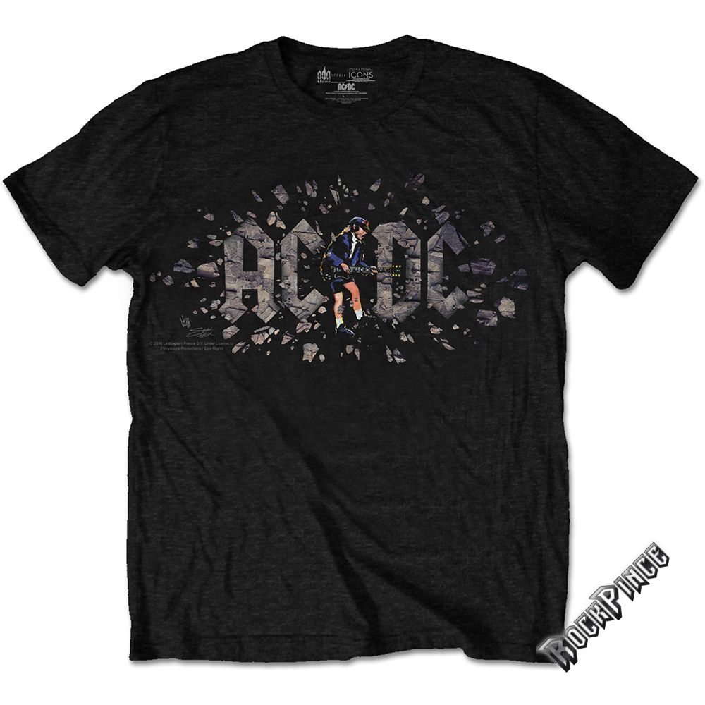 AC/DC - THOSE ABOUT TO ROCK - unisex póló - GDAACDCTS06MB