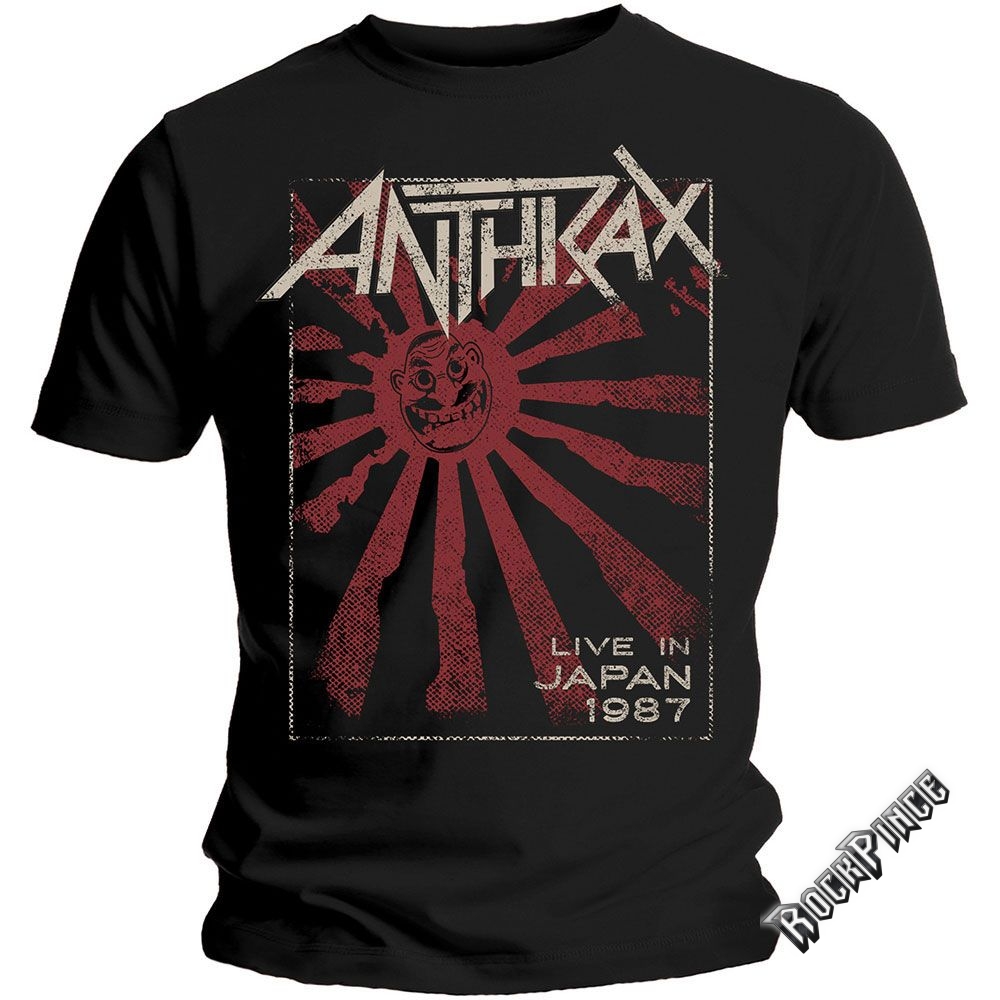 ANTHRAX - LIVE IN JAPAN - unisex póló - ANTHTEE12MB