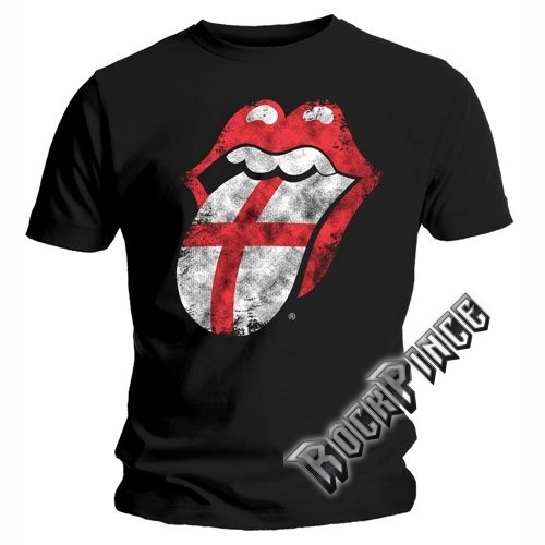 THE ROLLING STONES - ENGLAND TONGUE - unisex póló - RSTS35MB