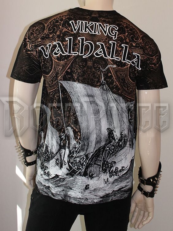 Viking Valhalla - férfi póló T02-BRONZE