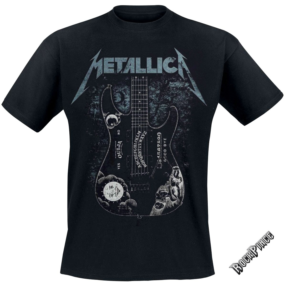 Metallica - Kirk Ouija Guitar - UNISEX PÓLÓ