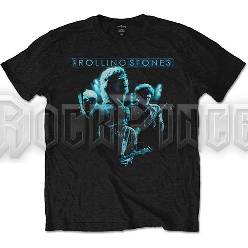 THE ROLLING STONES - BAND GLOW - unisex póló - RSTEE18MB