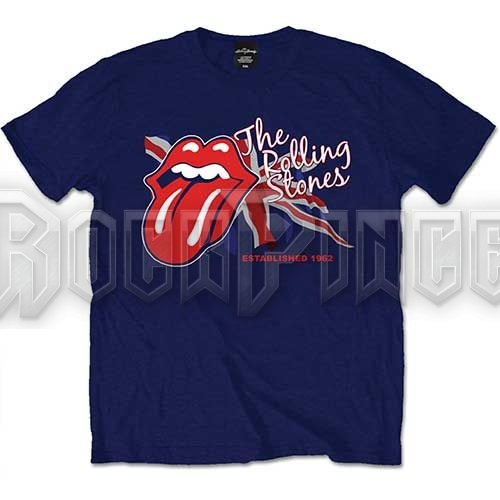 THE ROLLING STONES - LICK THE FLAG - unisex póló - RSTEE20MN
