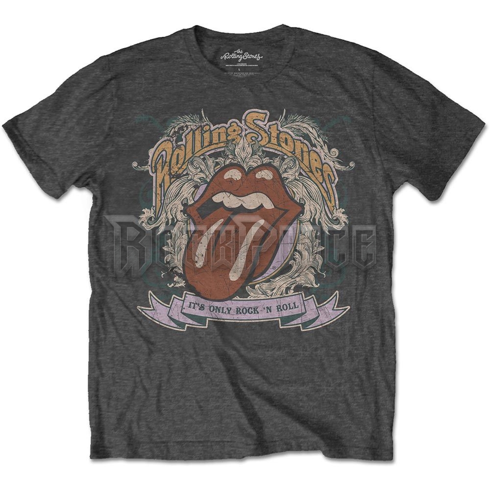 THE ROLLING STONES - IT'S ONLY ROCK & ROLL - unisex póló - RSTS54MC