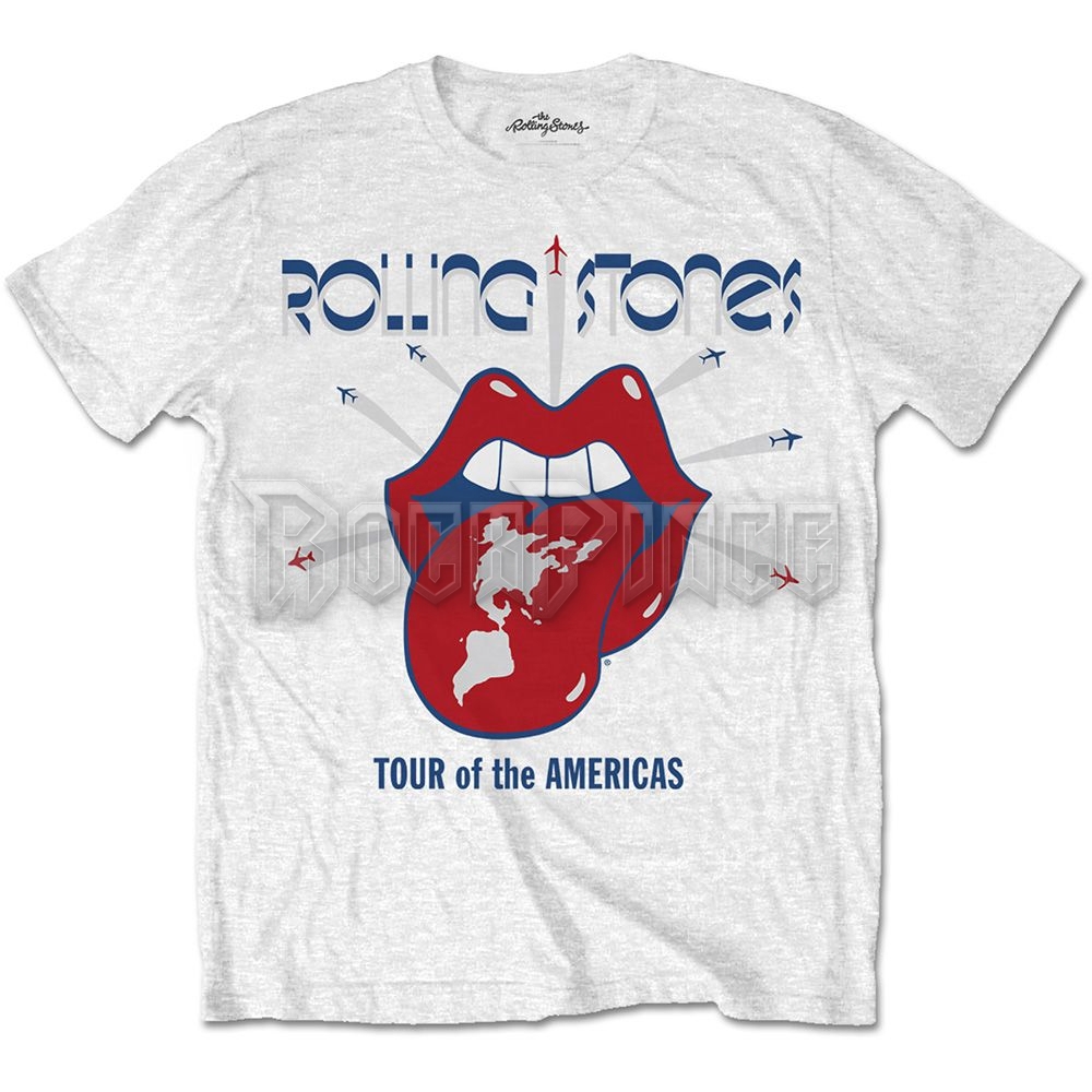THE ROLLING STONES - TOUR OF THE AMERICAS - unisex póló - RSTS78MW