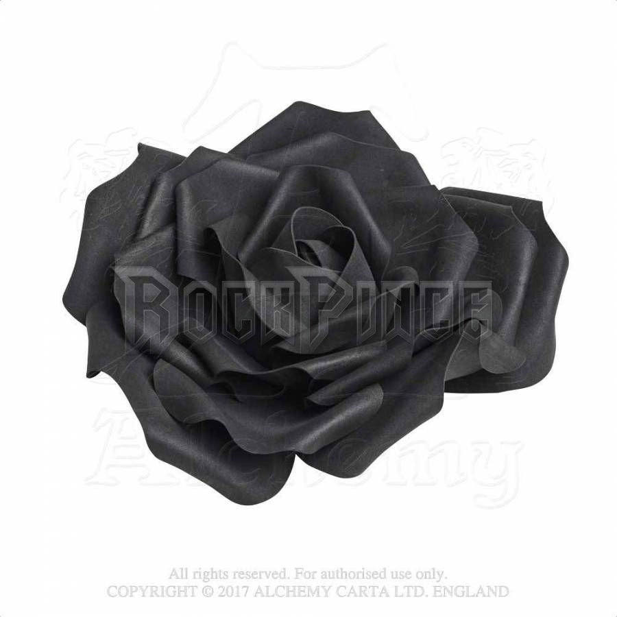 Alchemy - Large Black Rose Head - műrózsa ROSE3