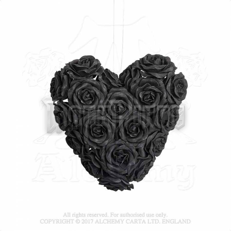 Alchemy - Black Rose Heart - műrózsa ROSE7