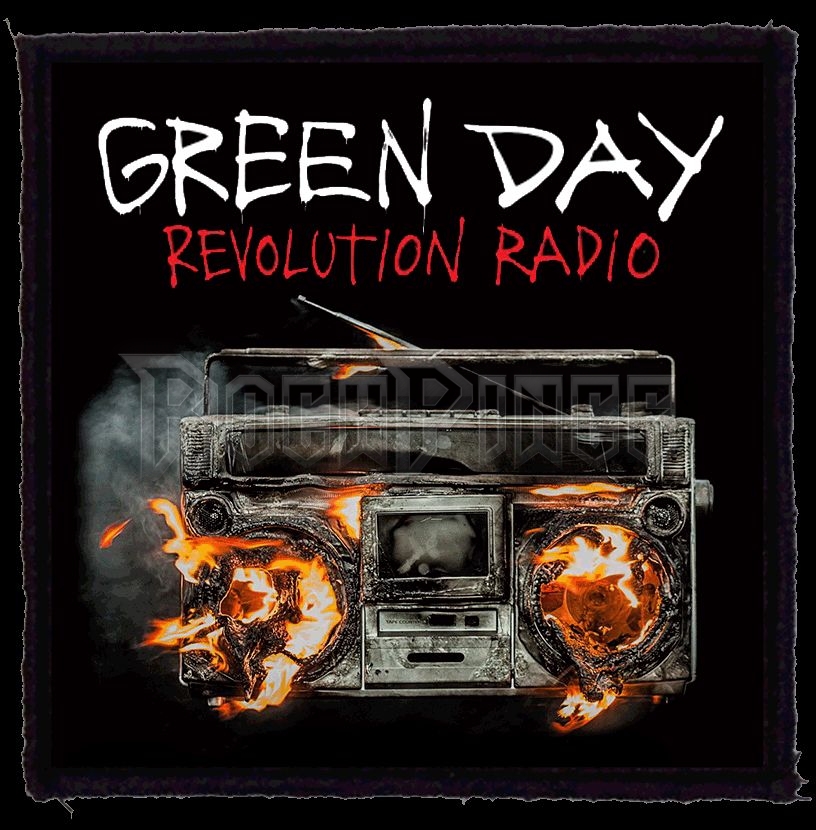 GREEN DAY - Revolution Radio (95x95) - kisfelvarró HKF-0673