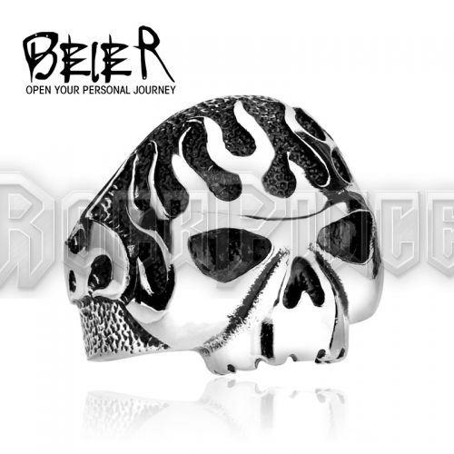 BR - Skull Ring BR8-064-white