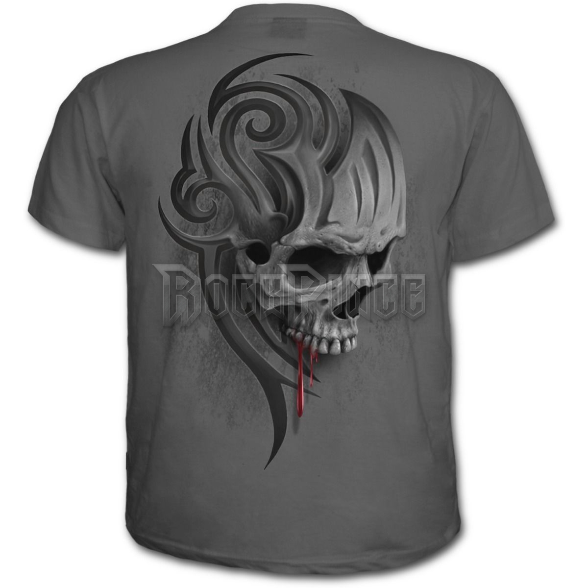 DEATH ROAR - T-Shirt Charcoal (Plain) - T151M115