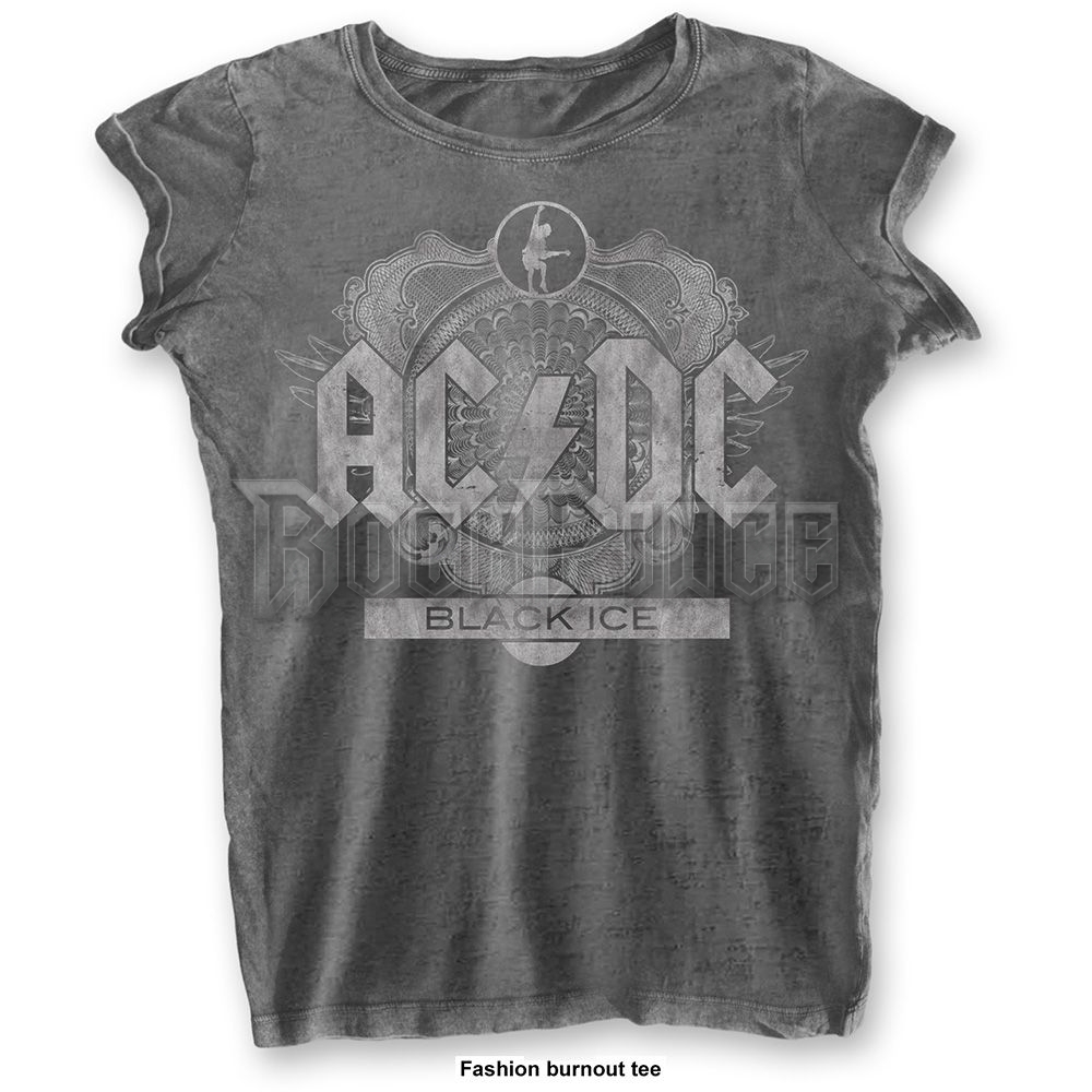 AC/DC - BLACK ICE - női póló - ACDCBO01LC
