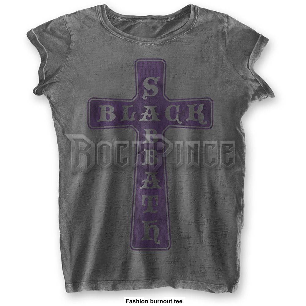 BLACK SABBATH - VINTAGE CROSS - női póló - BSBO01LC