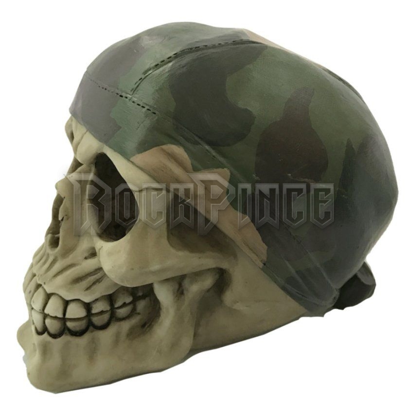 Skull with Camouflage Bandana - koponya - SK264