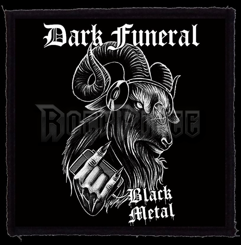 DARK FUNERAL - Black Metal Goat (95x95) - kisfelvarró HKF-0677