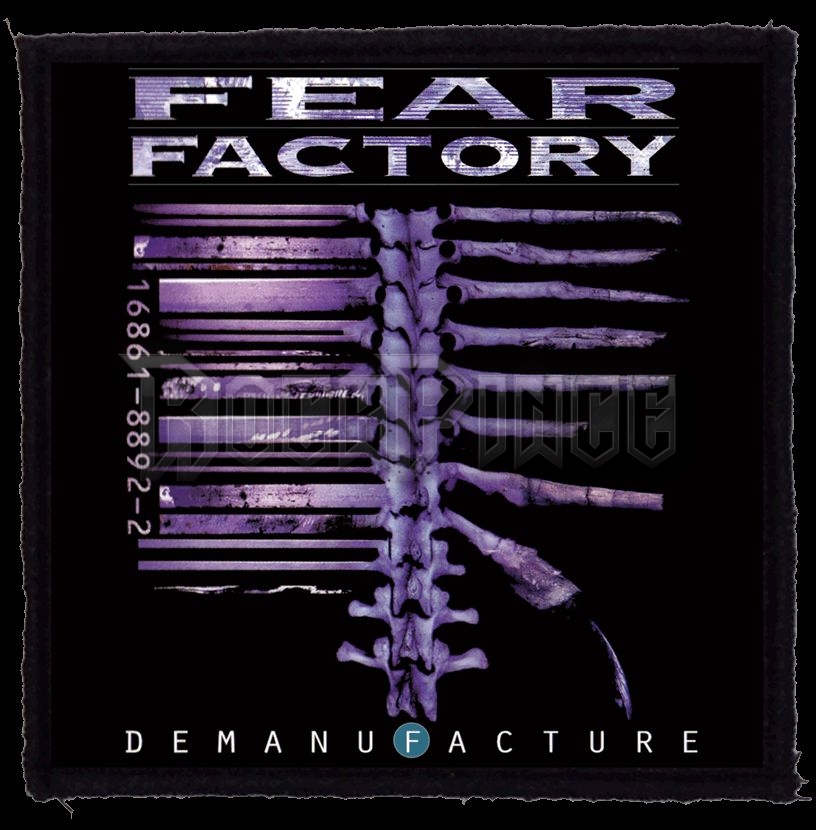 FEAR FACTORY - Demanufacture (95x95) - kisfelvarró HKF-0678