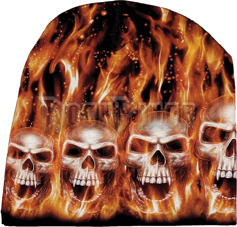 PAMUT SAPKA - Flaming Skulls M-57