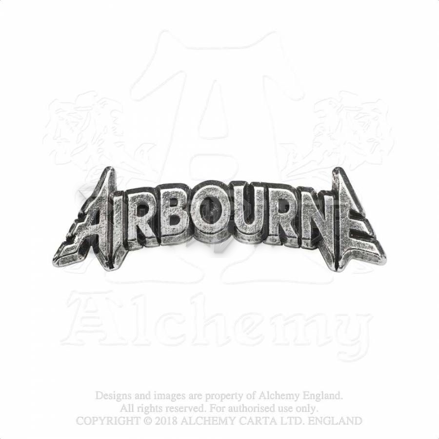 Airbourne: Lettering Logo - kitűző / fémjelvény PC509