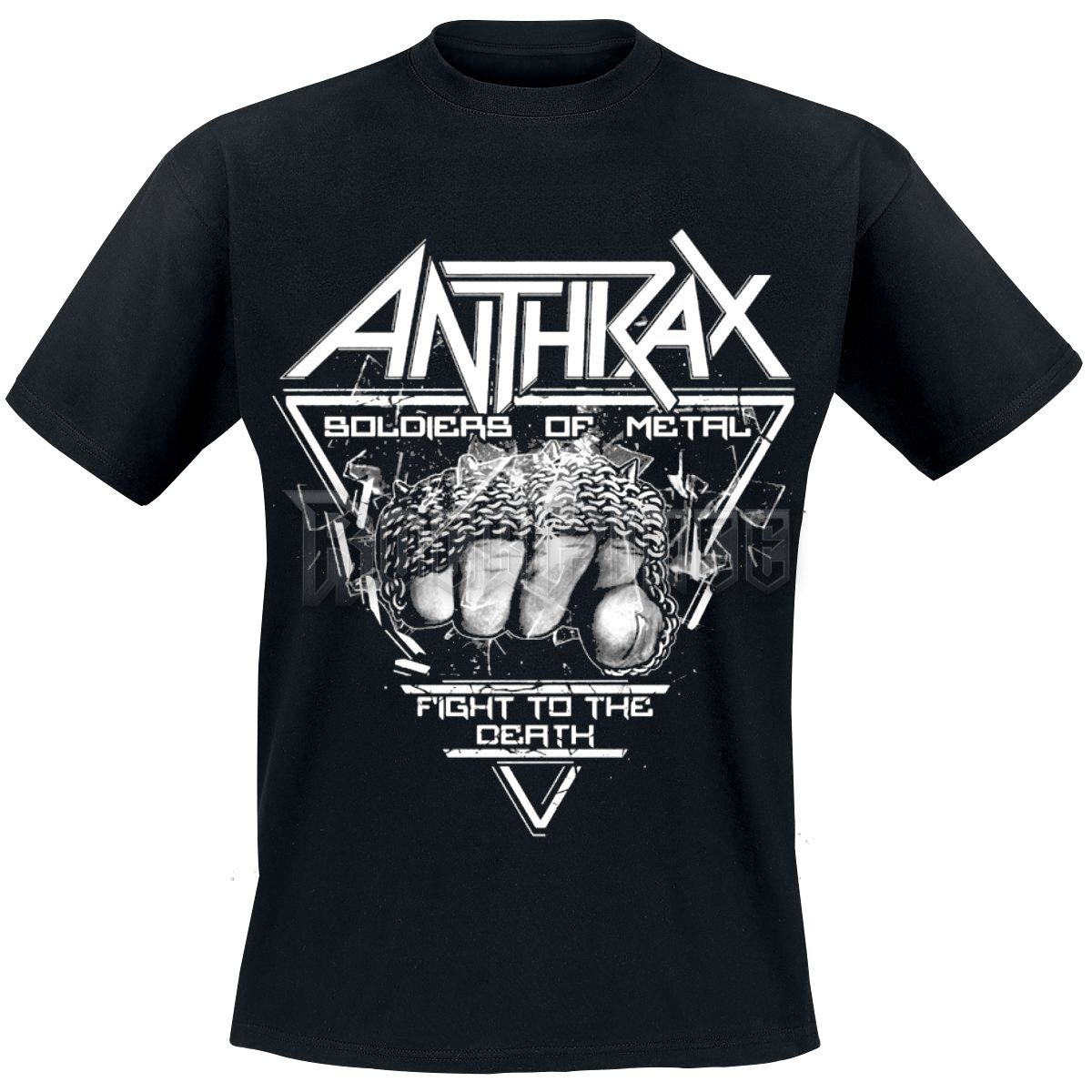 ANTHRAX - SOLDIER OF METAL - UNISEX PÓLÓ - ANTHTEE15MB