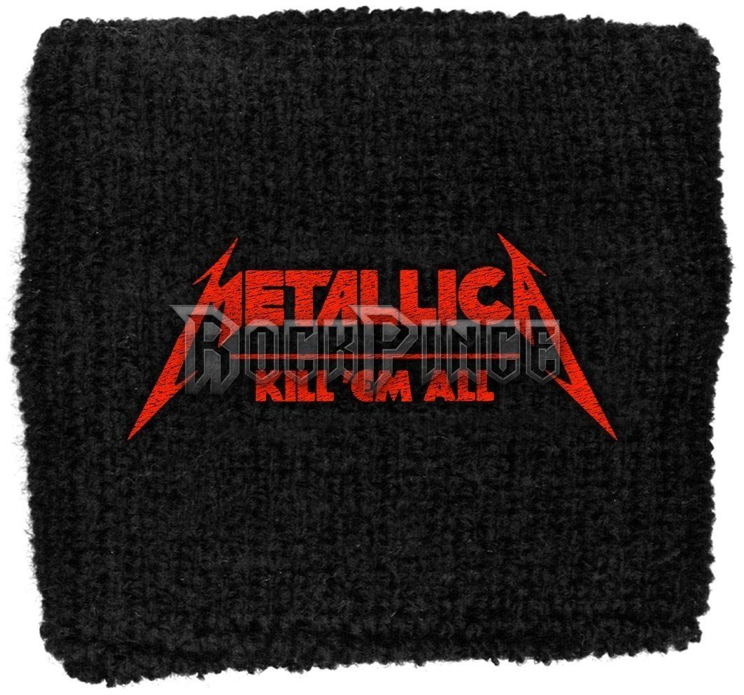 Metallica - Kill ‘Em All - frottír csuklószorító - WB224