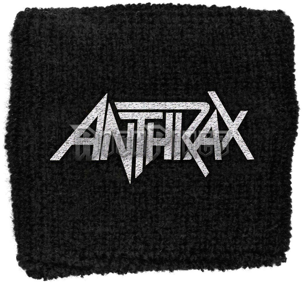 Anthrax - Logo - frottír csuklószorító - WB213