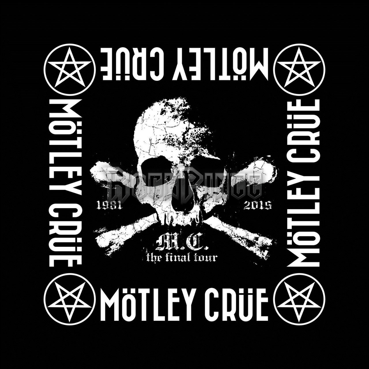 Mötley Crüe - The Final Tour - Kendő/Bandana - B066